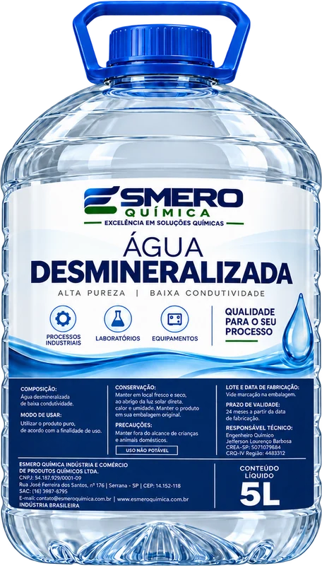 Água Desmineralizada